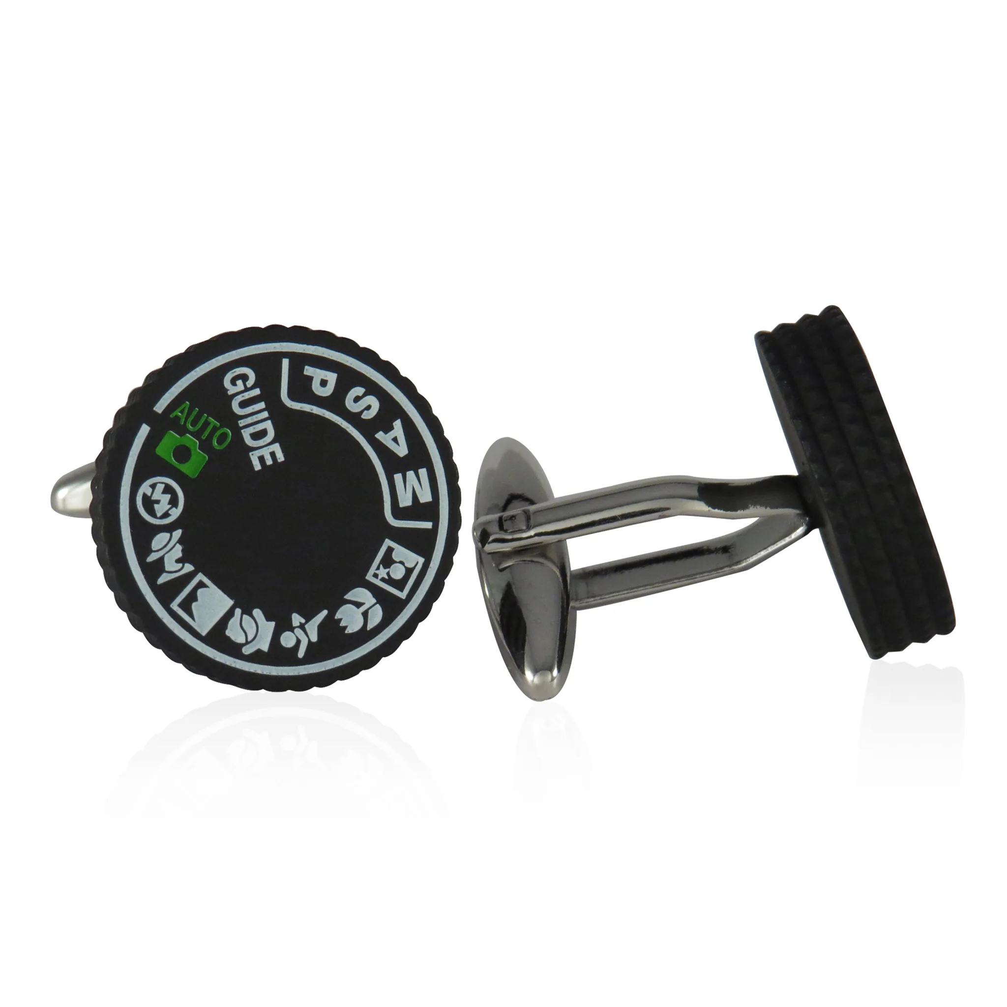 35MM Camera Dial Cufflinks - Image 2