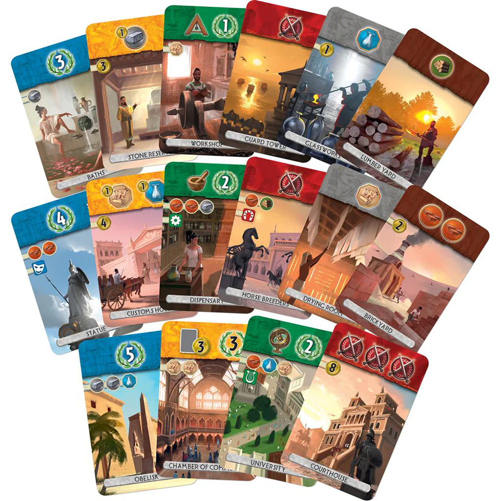7 Wonders Duel Board Game - Image 2