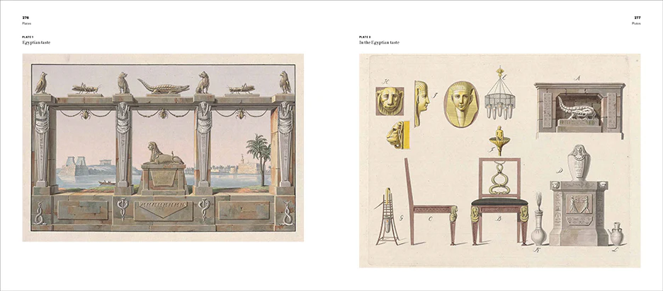 A Rare Treatise on Interior Decoration and Architecture: Joseph Friedrich zu Racknitz's Presentation and History of the Taste of the Leading Nations - Image 5