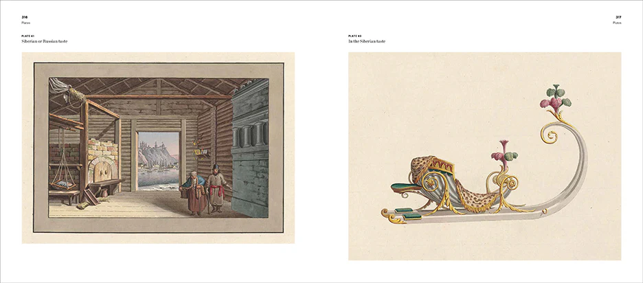 A Rare Treatise on Interior Decoration and Architecture: Joseph Friedrich zu Racknitz's Presentation and History of the Taste of the Leading Nations - Image 7