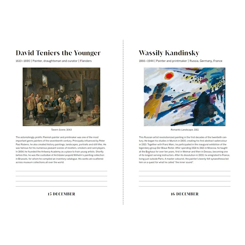 An Artist a Day: A Daily Diary of Artist's Birthdays - Image 5