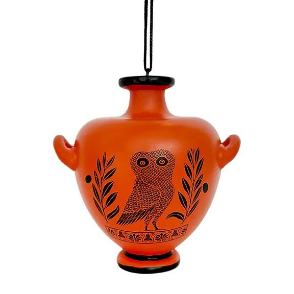 Athenian Owl Ornament - Image 2