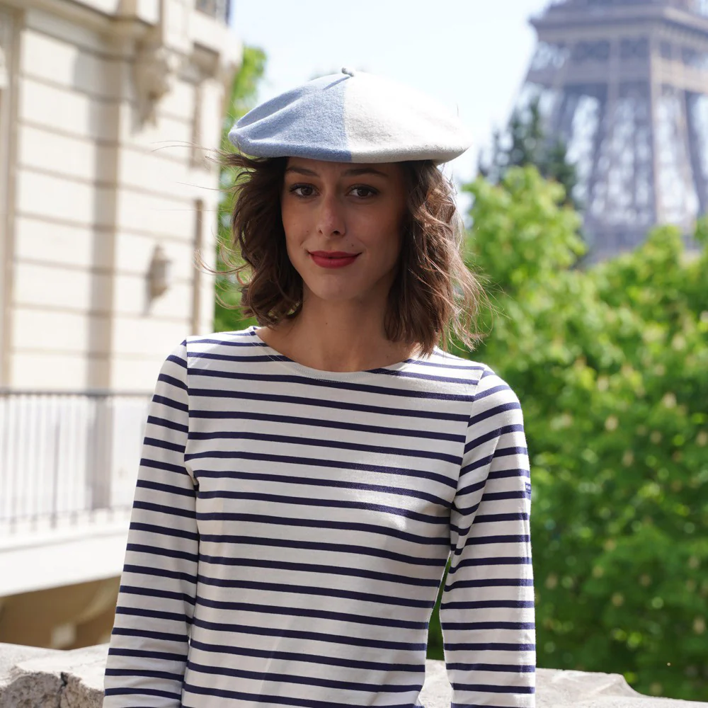 Dusk Blue Duo Beret - Image 2