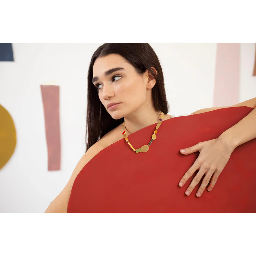 Collage Golden Necklace - Image 2