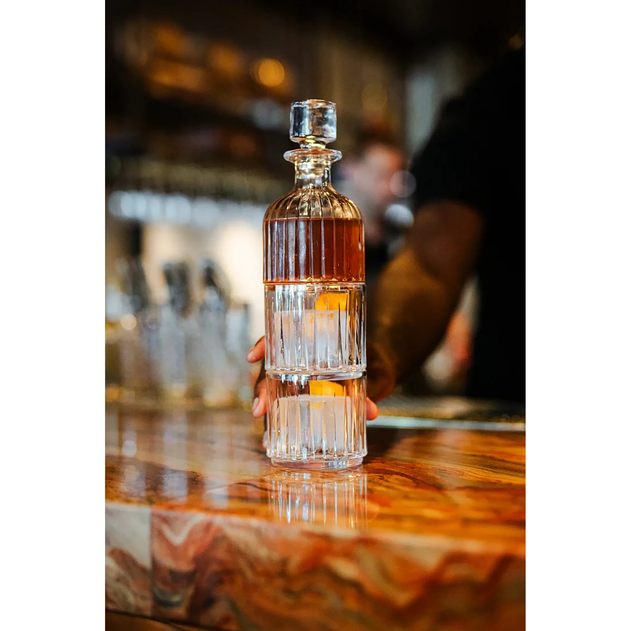 Crystal Glass Decanter Set - Image 3