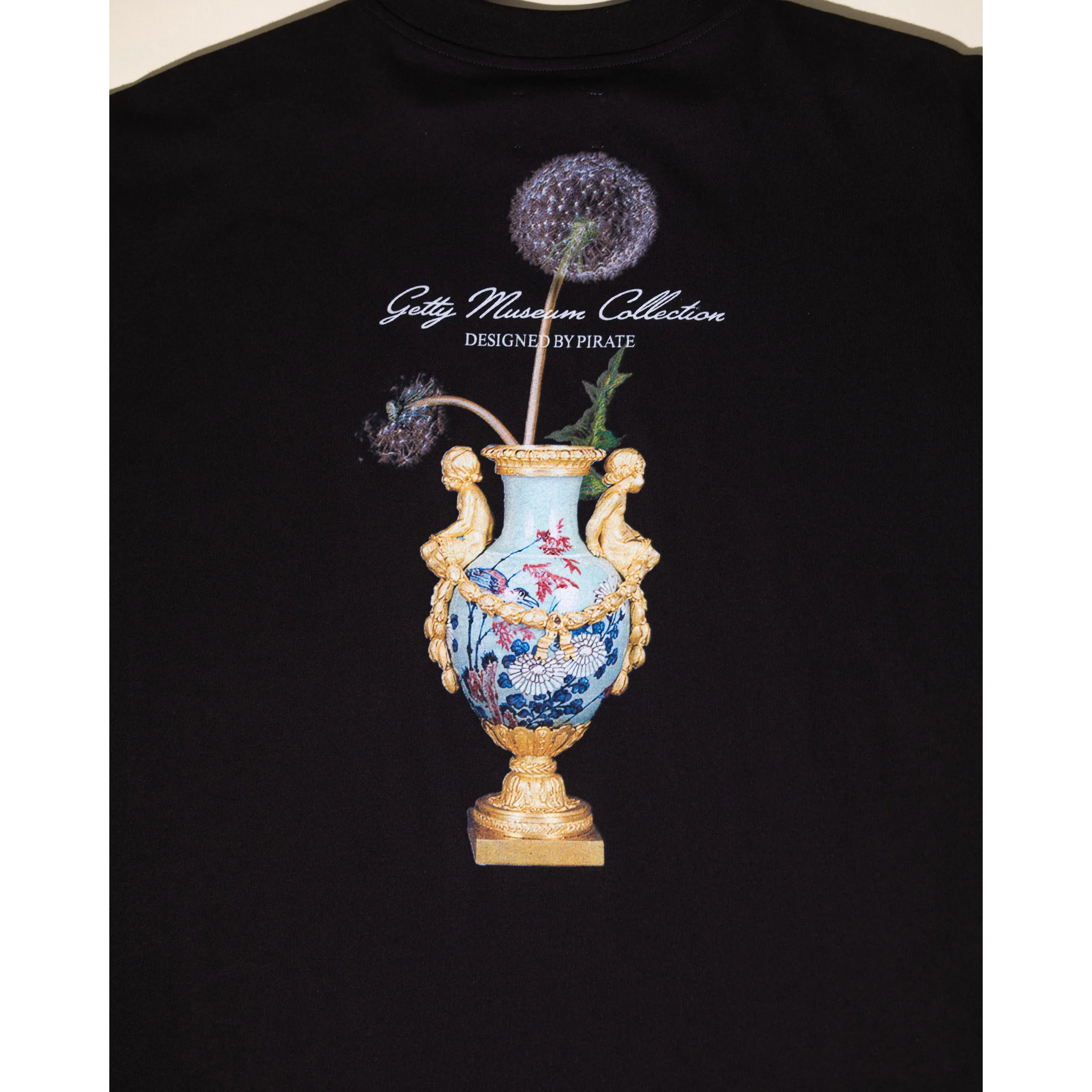 Dandelion Vase Graphic Tee - Black - Image 10