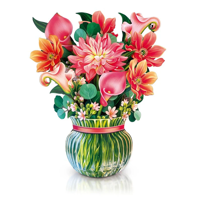 Dear Dahlia Pop-up Notecard - Image 3