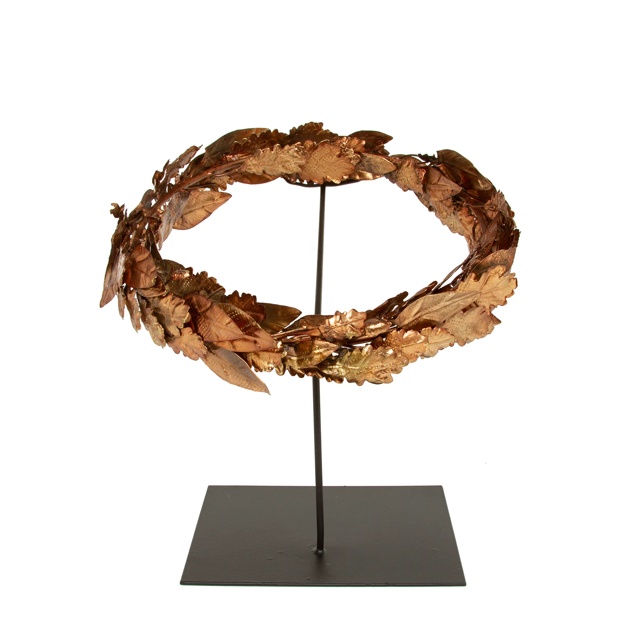 Decorative Golden Caesar Crown - Image 2