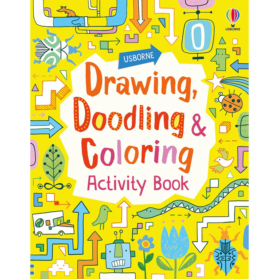 Drawing, Doodling and Coloring Activity Book