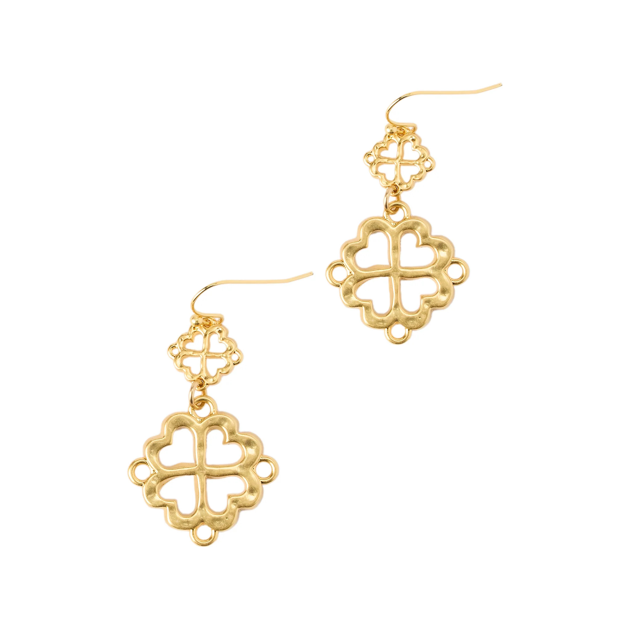 Bactrian Dual Pendant Earrings