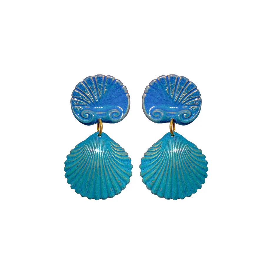 Ocean Coquille Earrings