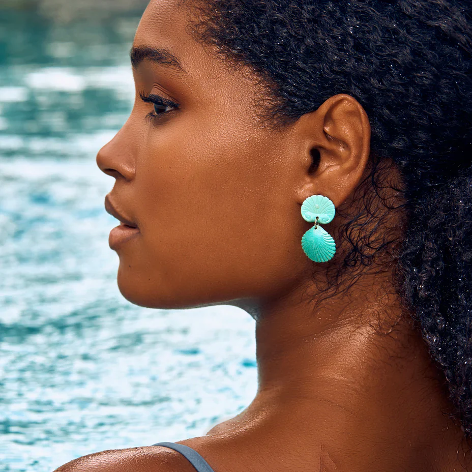 Ocean Coquille Earrings - Image 2