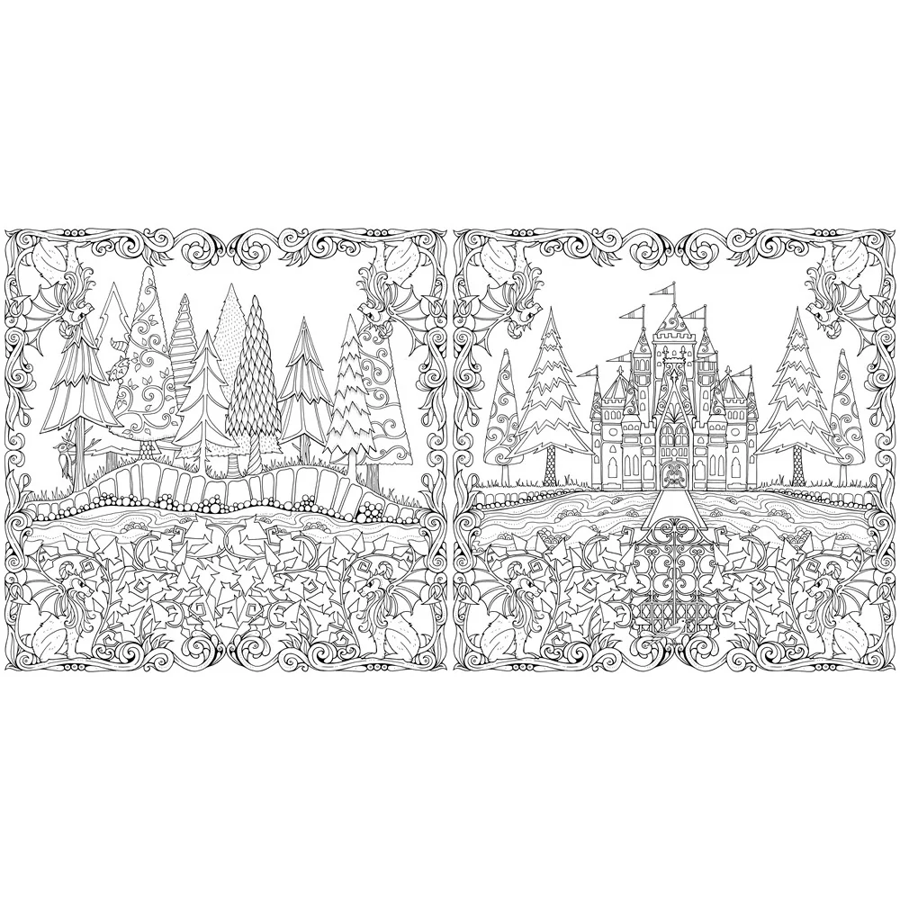 Enchanted Forest Coloring Book: 10th Anniversary Limited Special Edition - Image 2