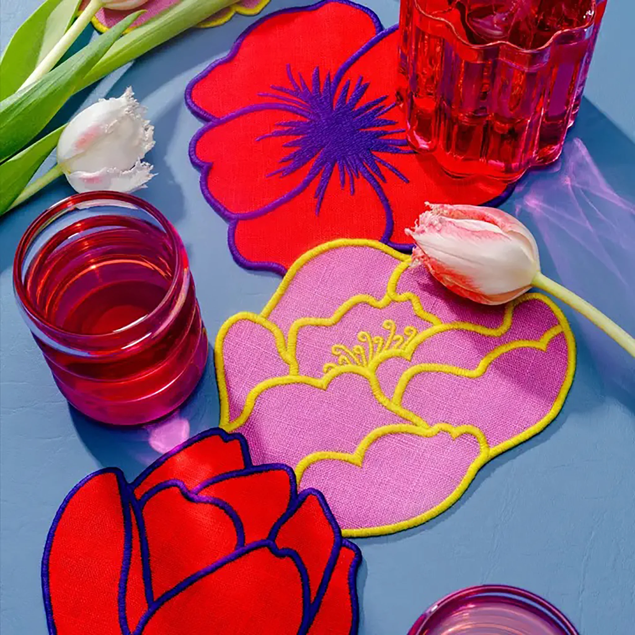 Flower Napkins - Image 4