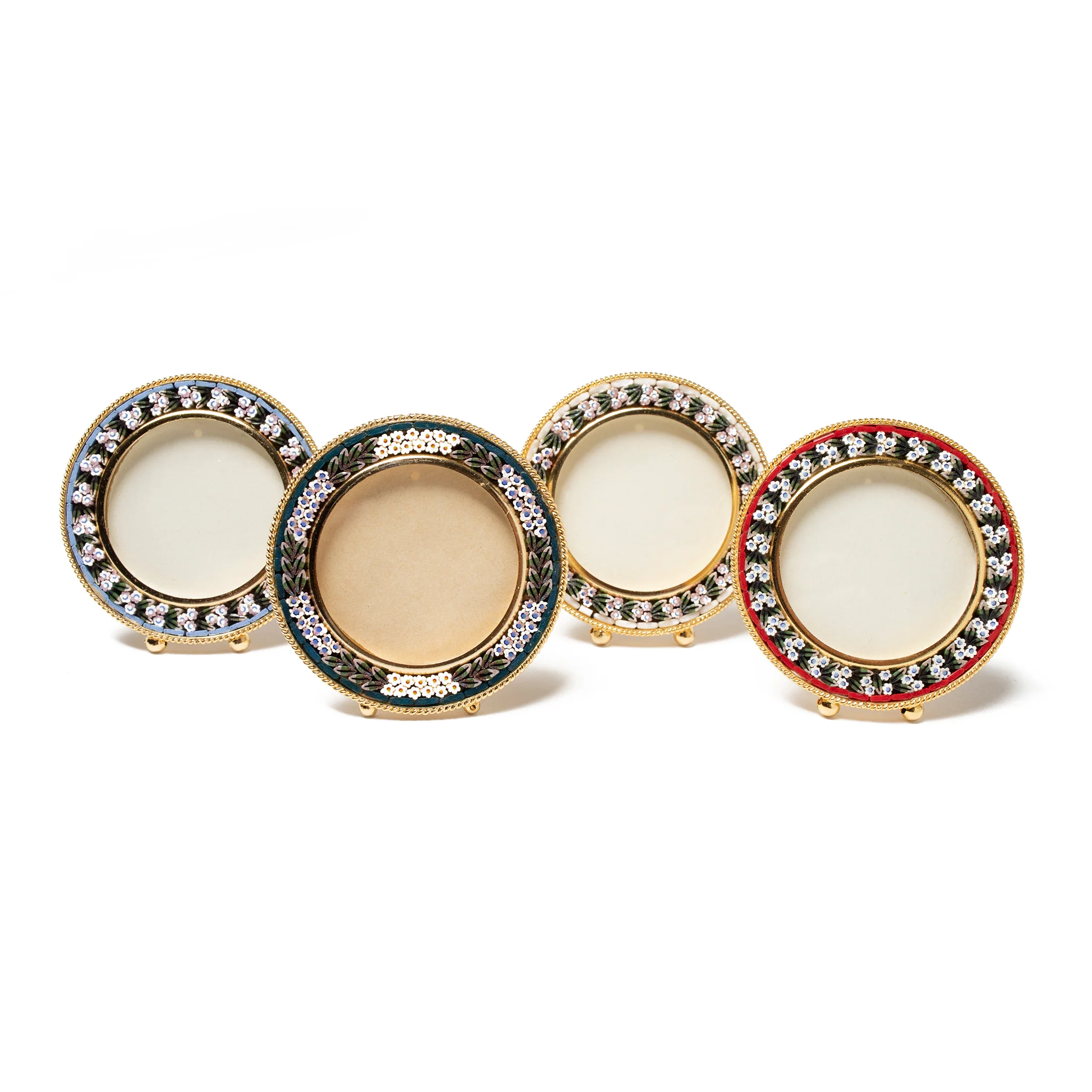 Murano Glass Mosaic Frame - Round - Image 2
