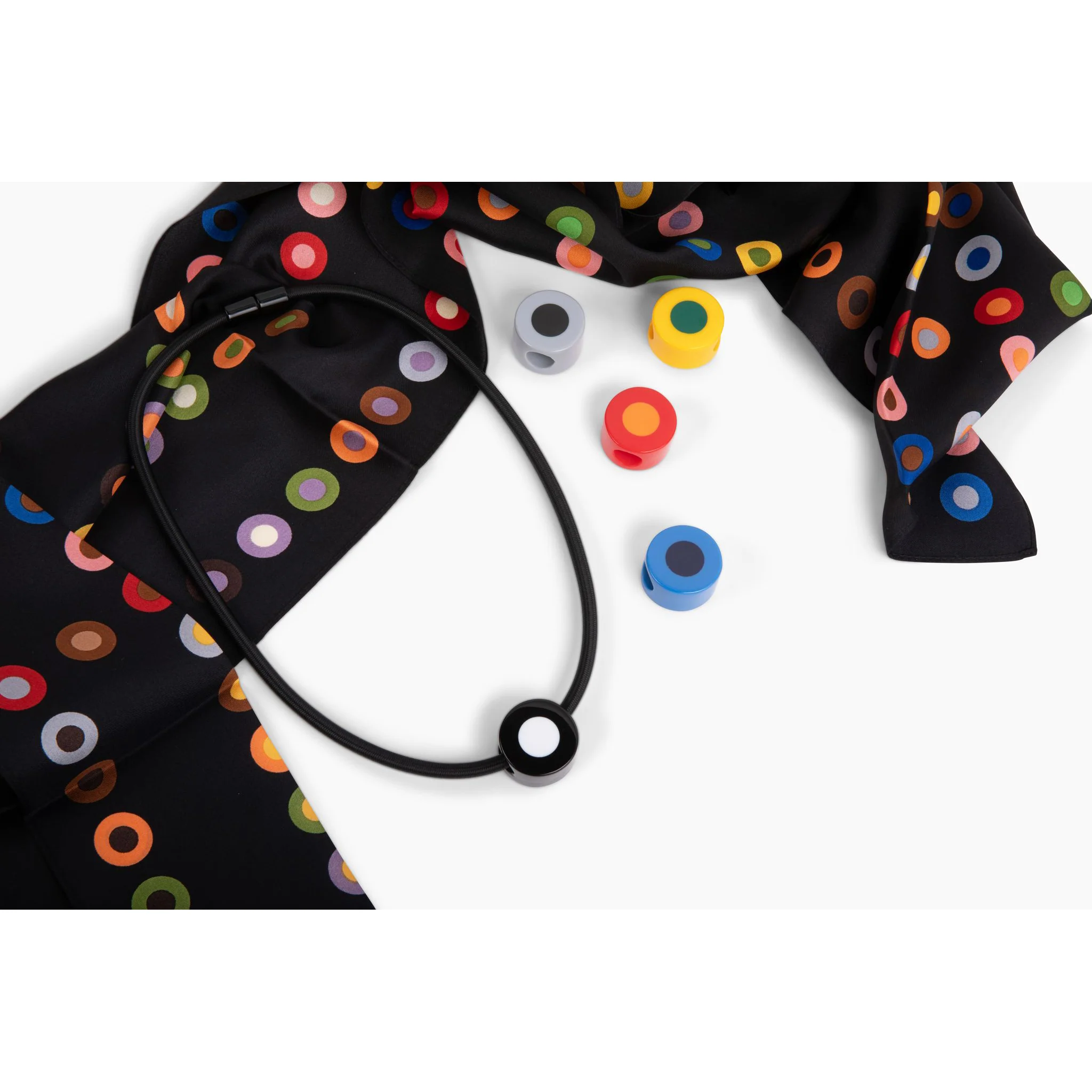 French Dot Pattern Necklace - Image 4
