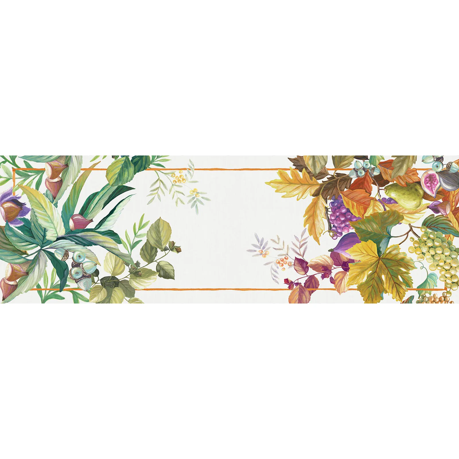 Fruit and Foliage Table Runner