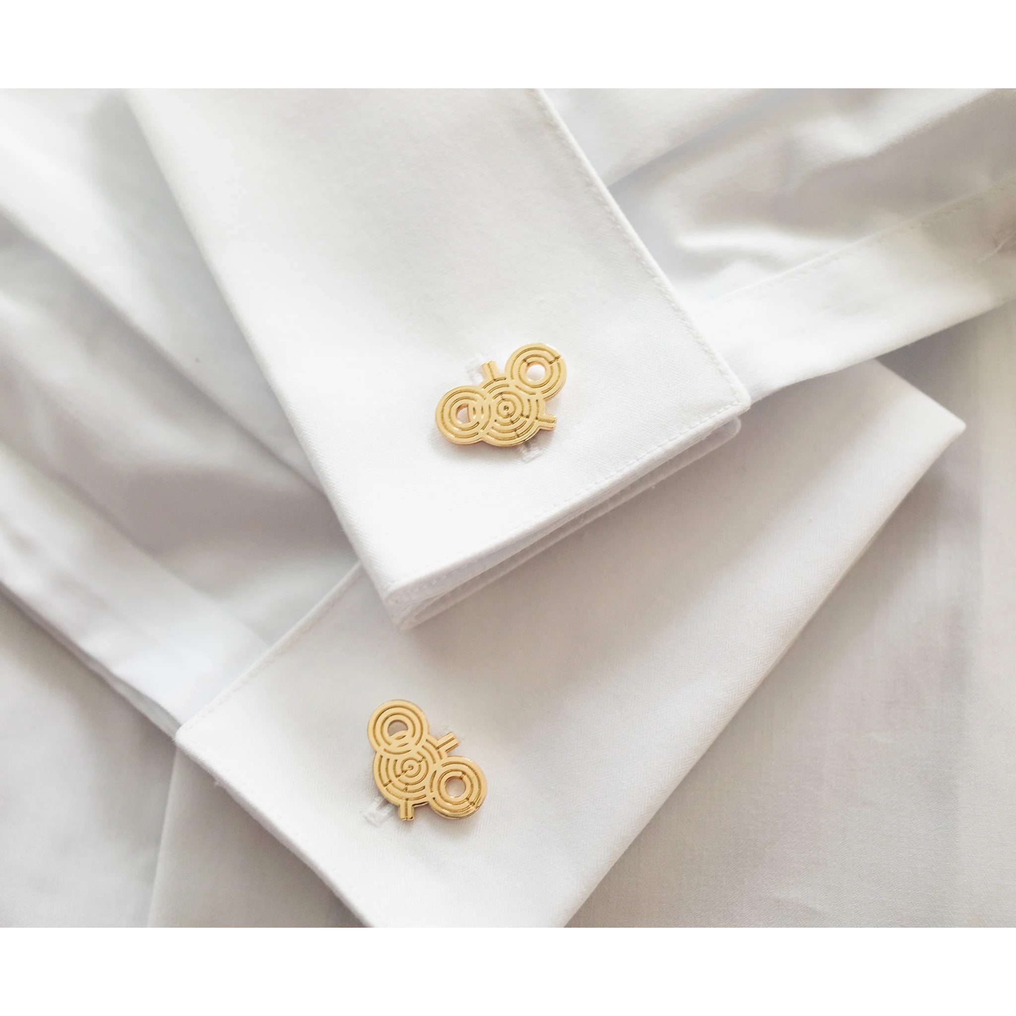 Getty Garden Maze Cuff Links - Image 4