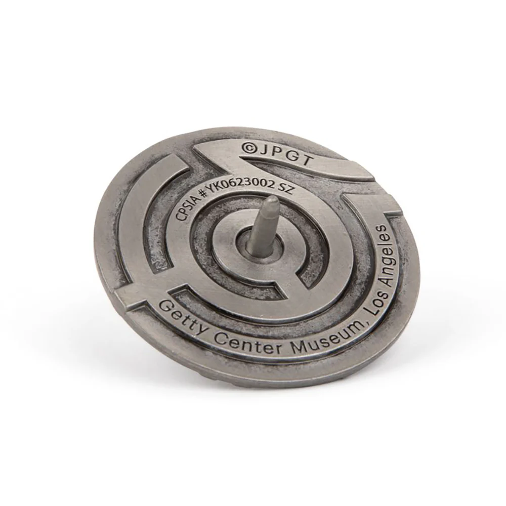 Getty Garden Maze Spinning Metal Top - Image 2