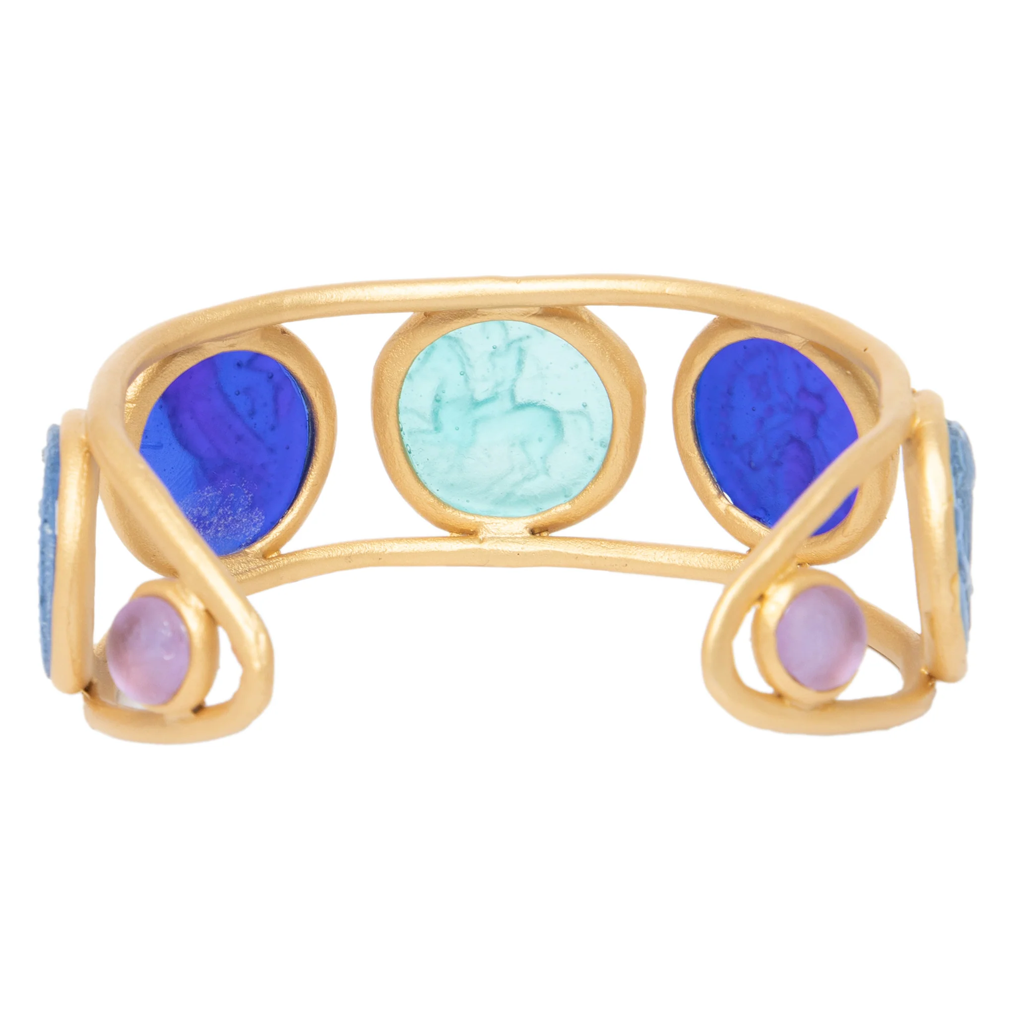 Glass Multi-Coin Cuff - Image 2