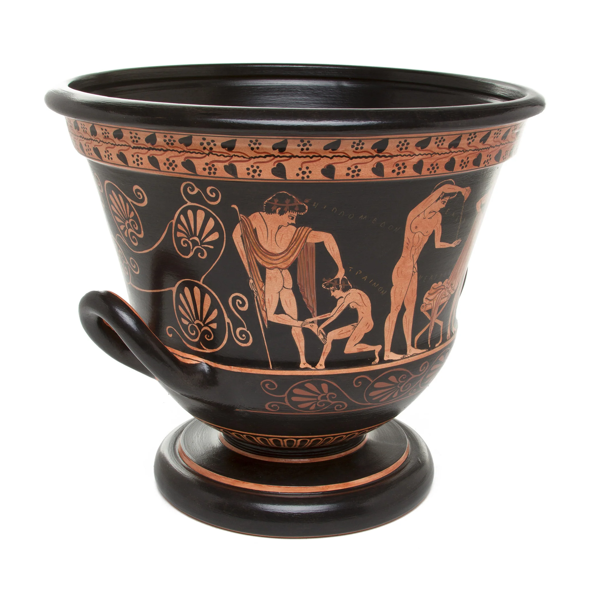 Greek Krater Vase - Red Figure Olympic Games - Image 2