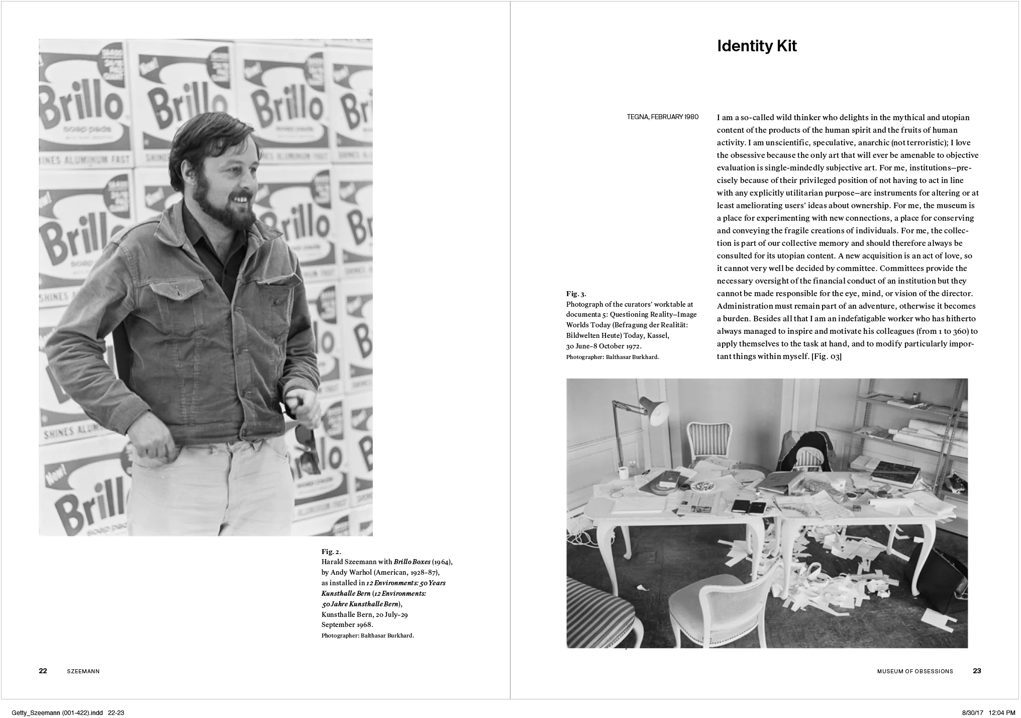 Harald Szeemann: Selected Writings - Image 3