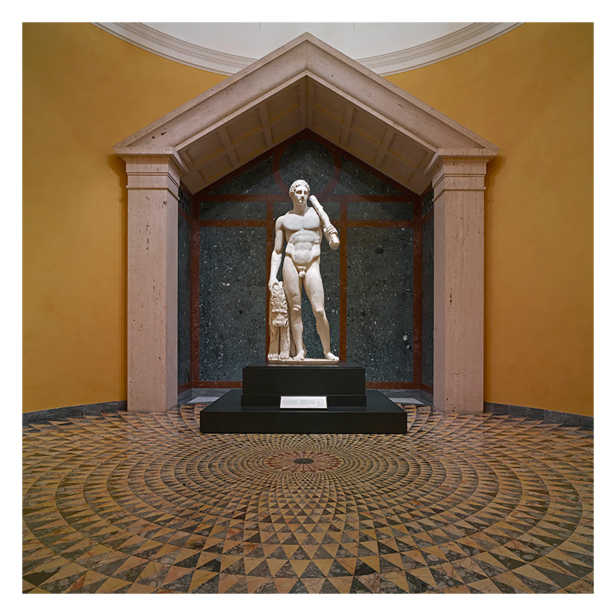 Hercules Mosaic Floor Music Box - Image 3