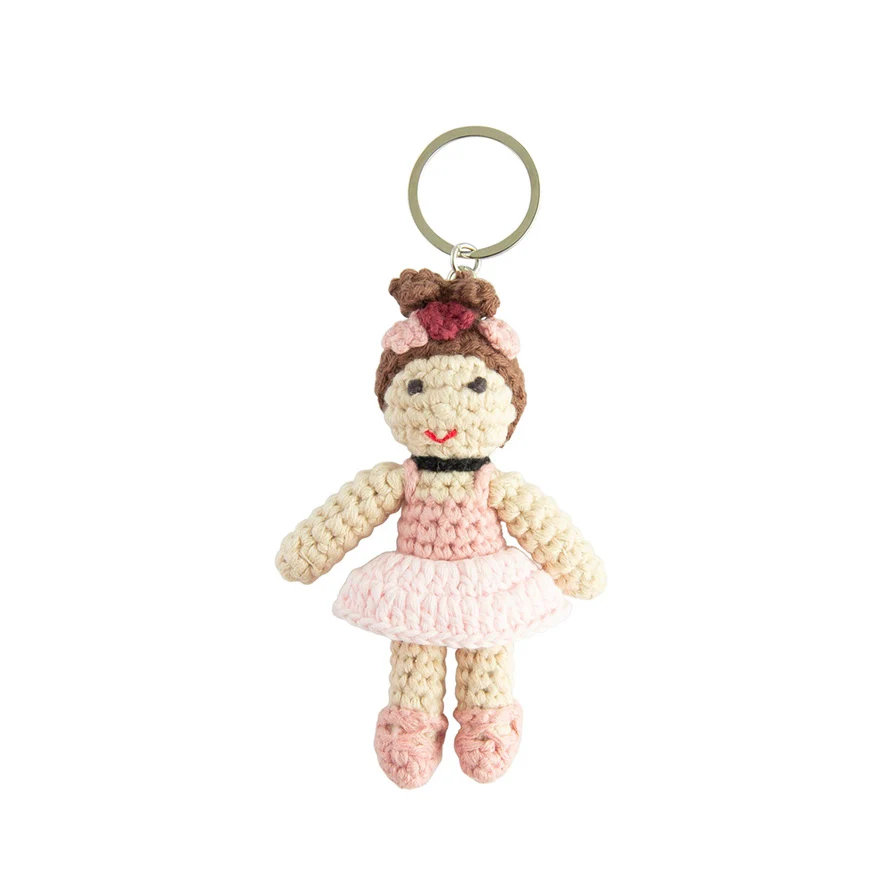 Crochet Keyring Degas Dancer