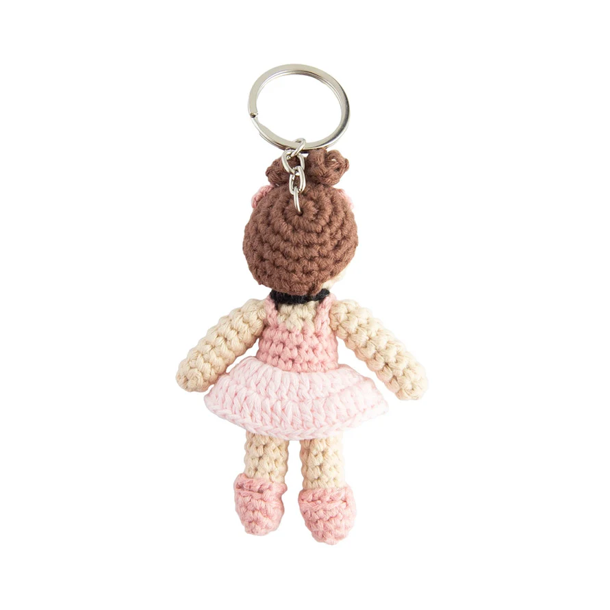 Crochet Keyring Degas Dancer - Image 2