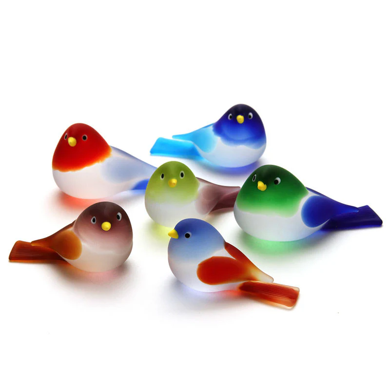Large Murano Art Glass Bird (2 1/2") - Image 3