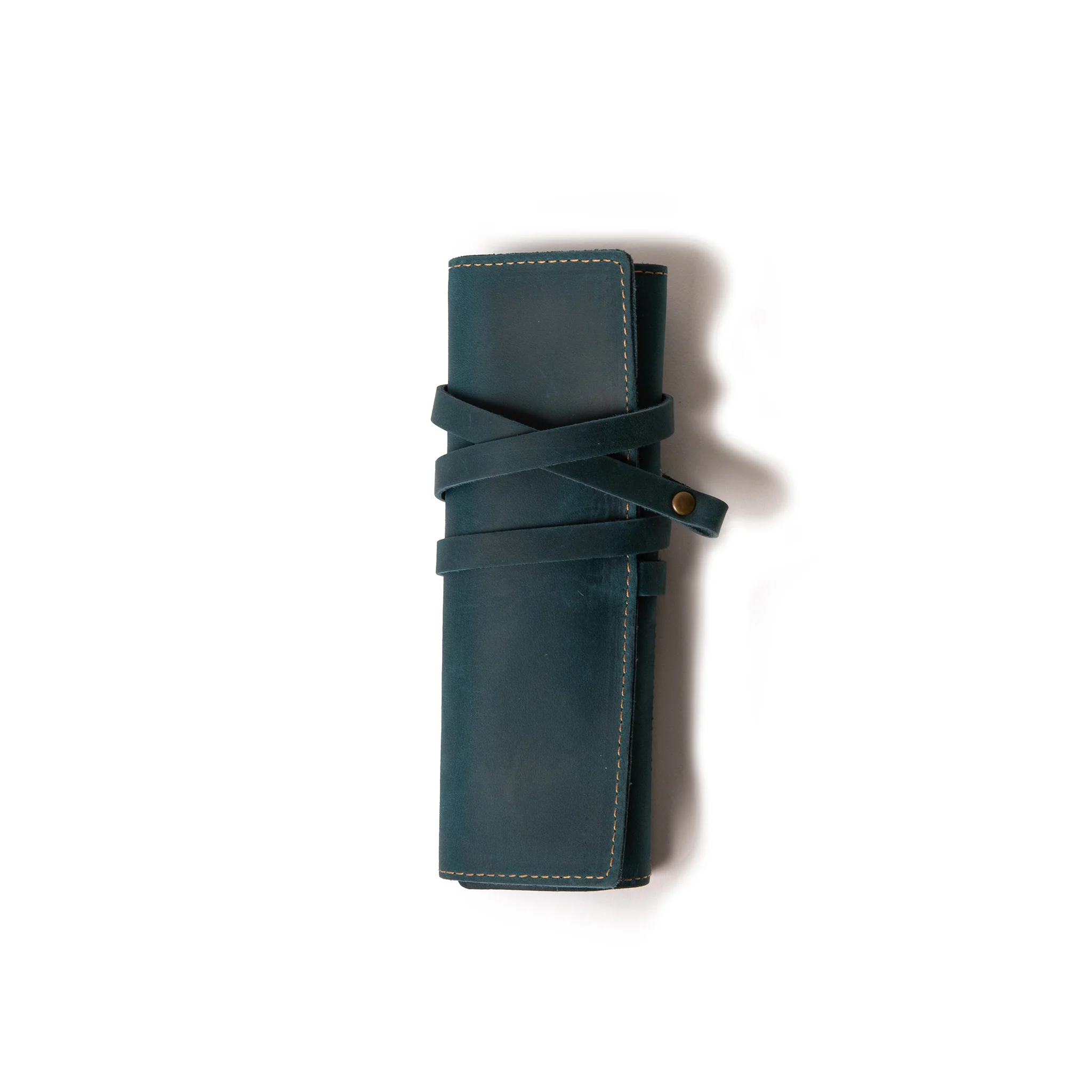 Leather Wrap Pencil Case - Image 3