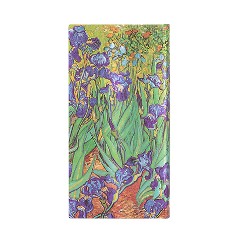 Slim Lined Journal - Van Gogh Irises - Image 2