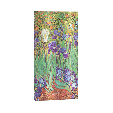 Slim Lined Journal - Van Gogh Irises - Image 3