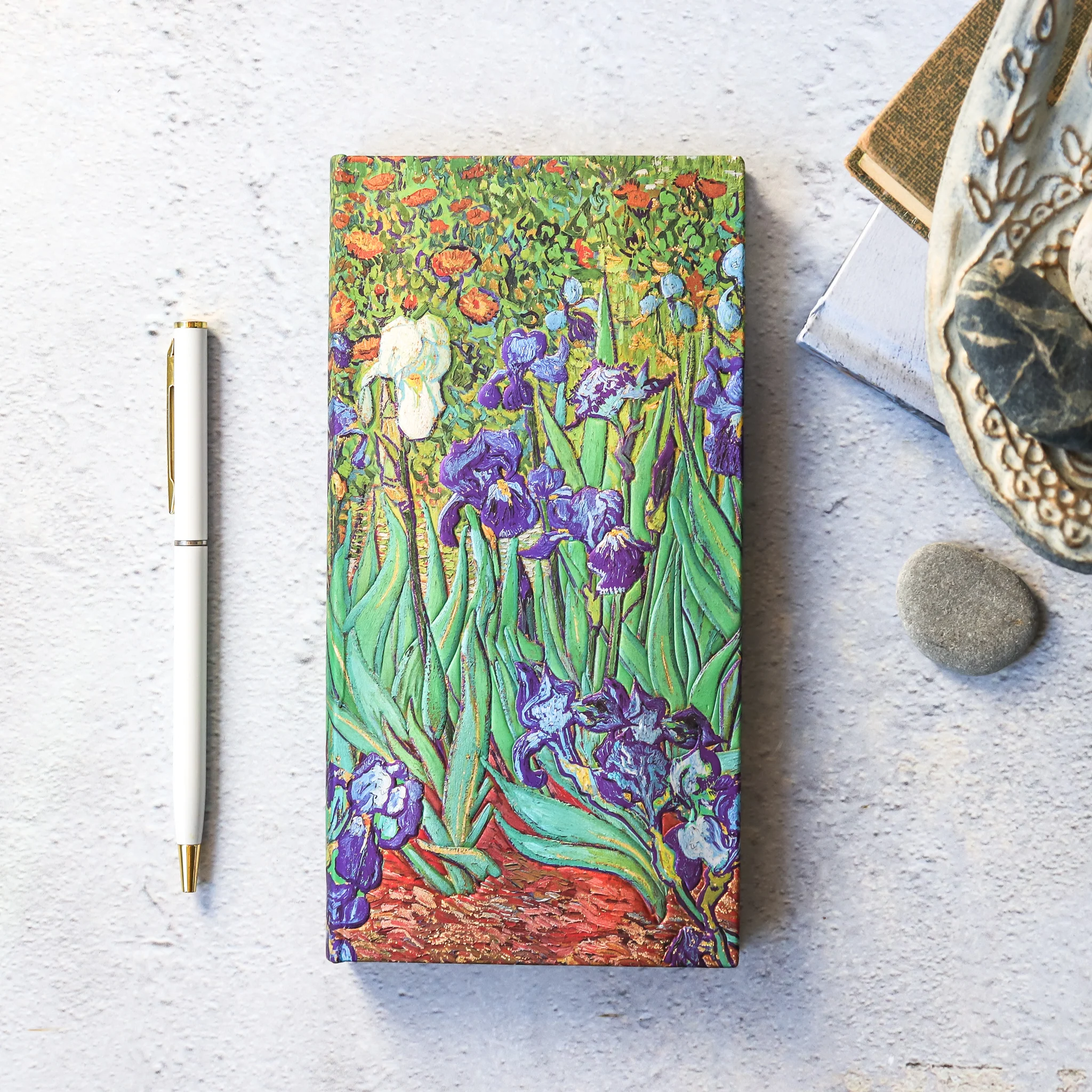 Slim Lined Journal - Van Gogh Irises - Image 5