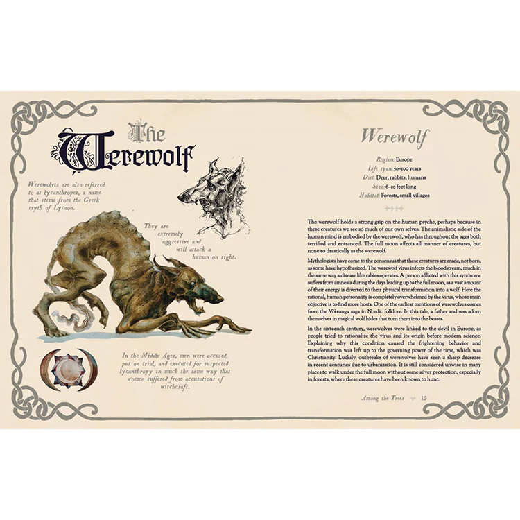 Loreland Bestiary: An Illustrated Mythology of the World’s Most Fantastical Creatures - Image 5