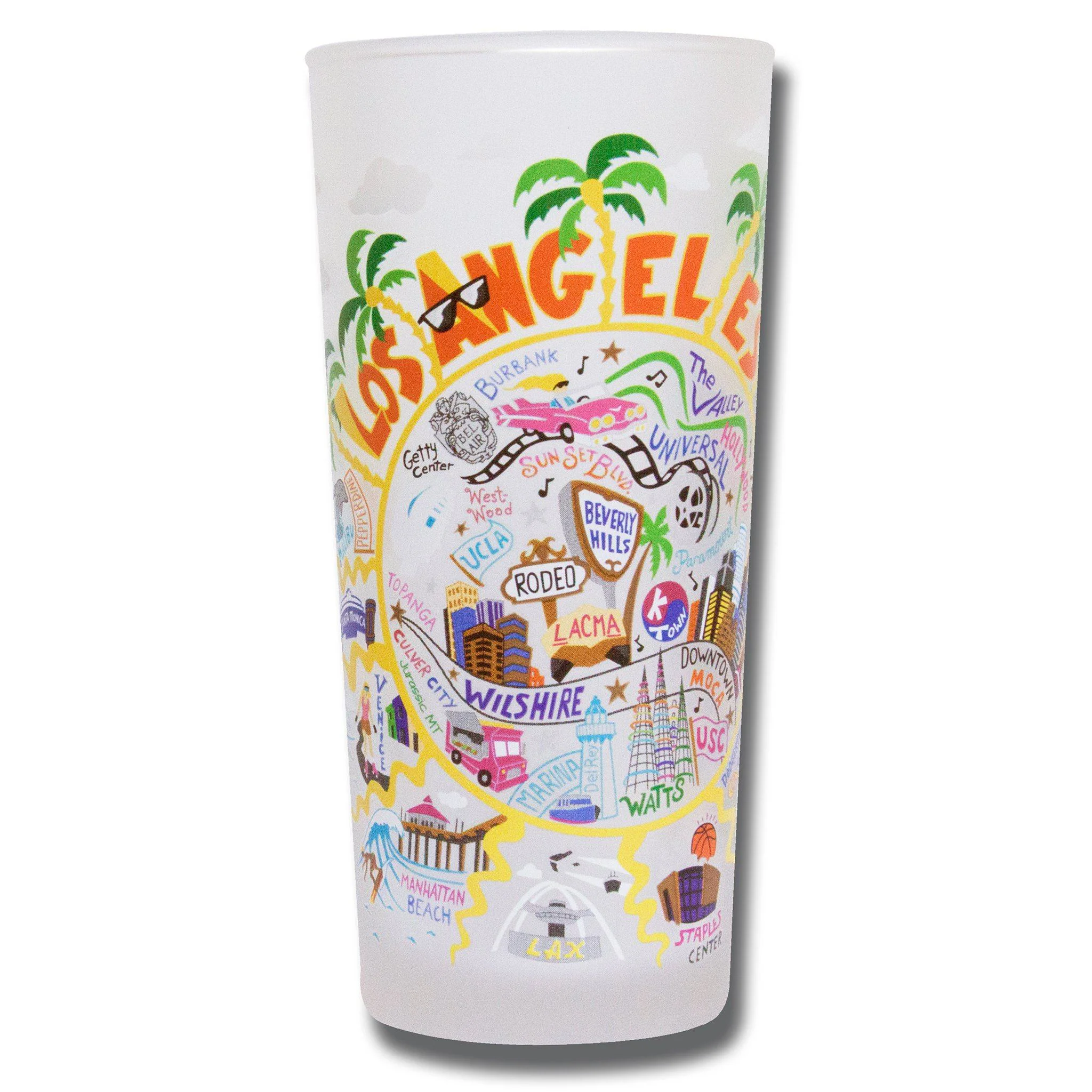 Los Angeles Glass Tumbler