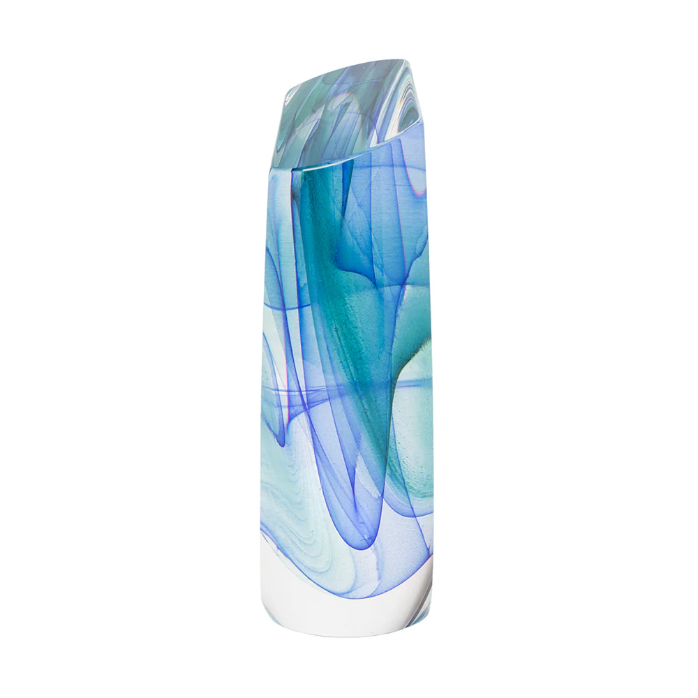 Lyra Two Panel Glass Sculpture - Image 3