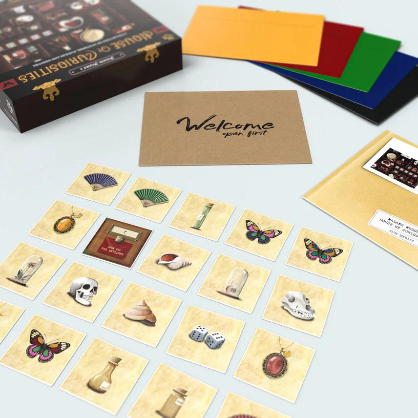 Madame Medora's House of Curiosities Escape-Room Board Game - Image 3