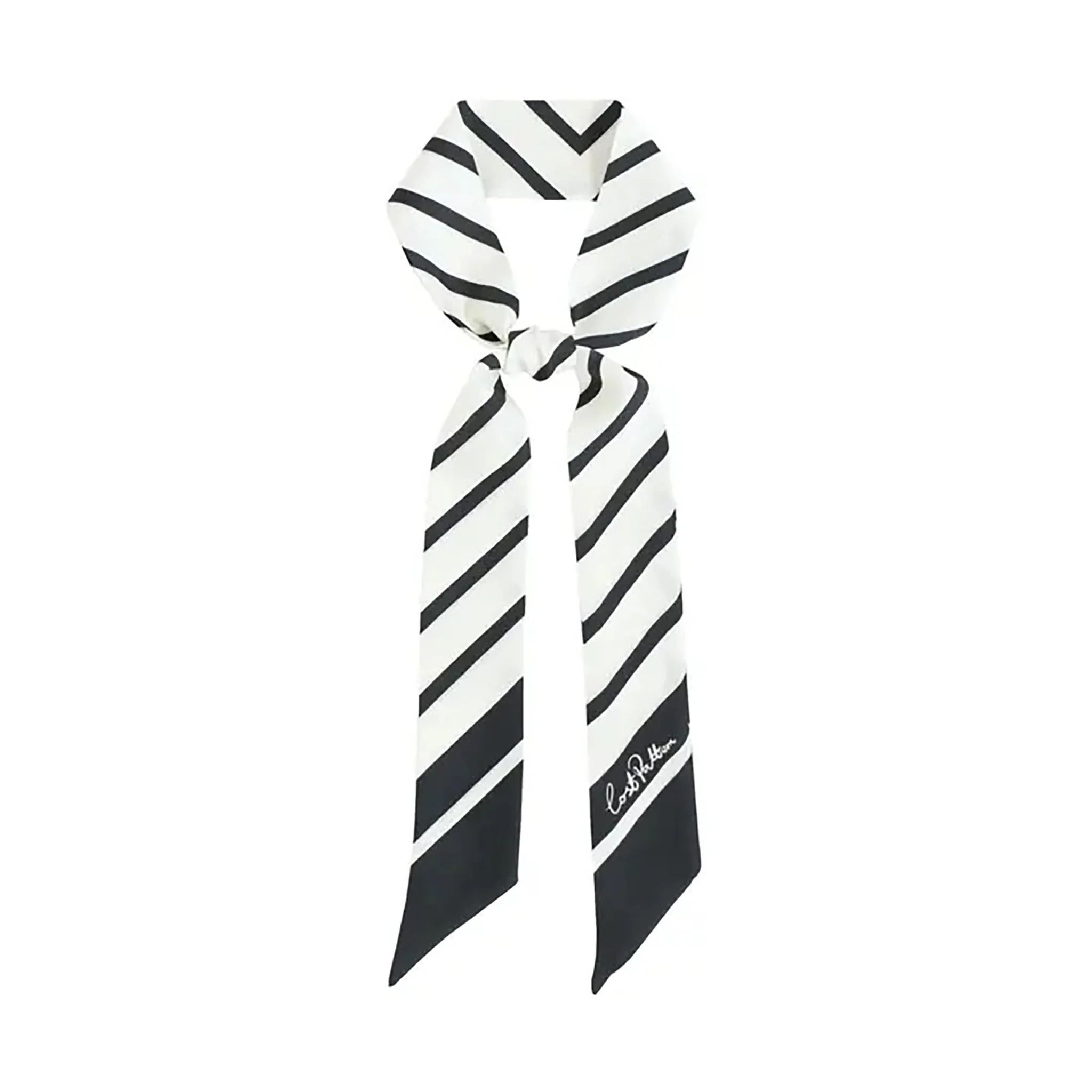 Marinière Silk Skinny Scarf