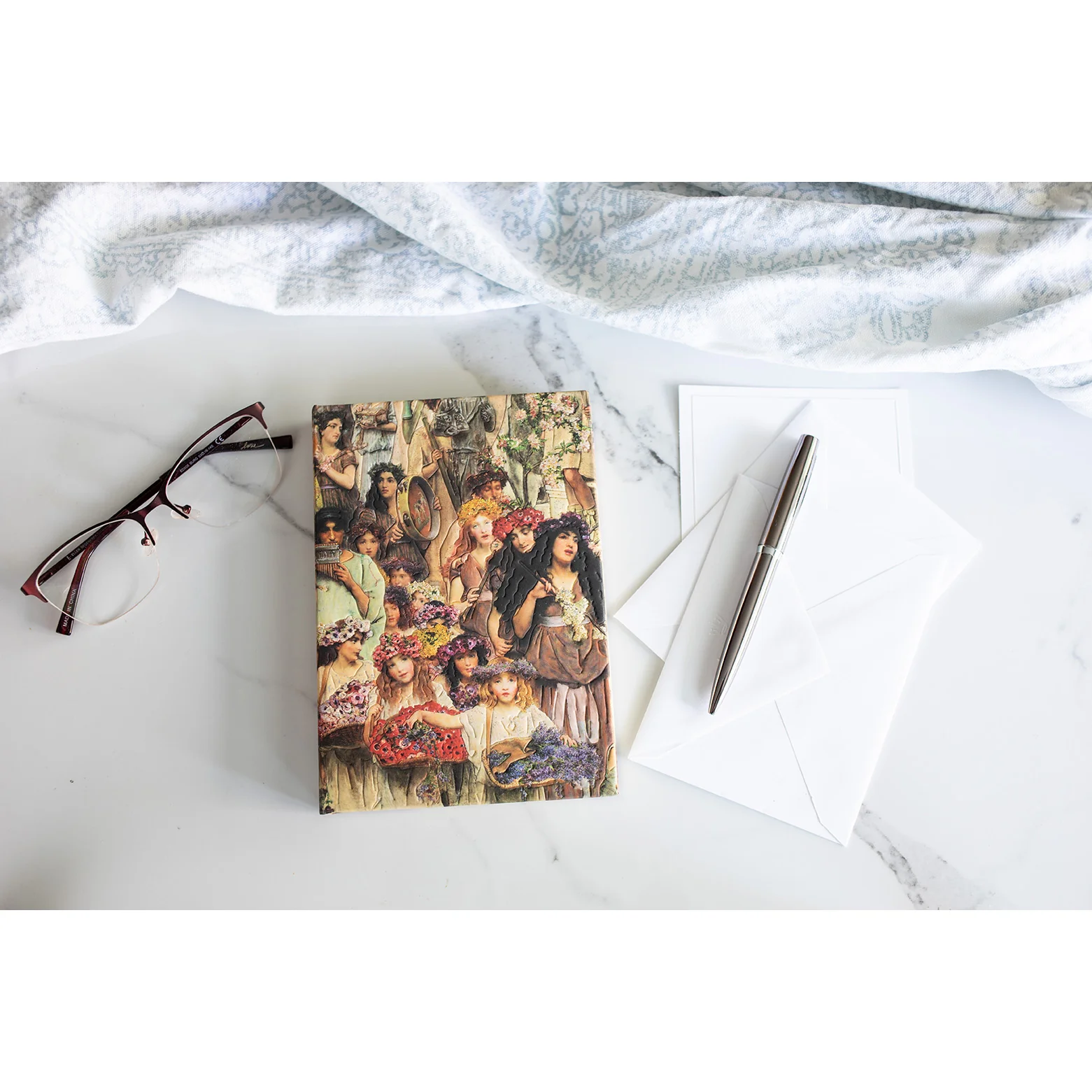 Midi Lined Journal - Alma-Tadema Spring - Image 3