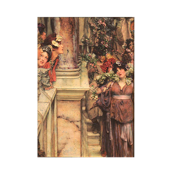 Midi Lined Journal - Alma-Tadema Spring - Image 5