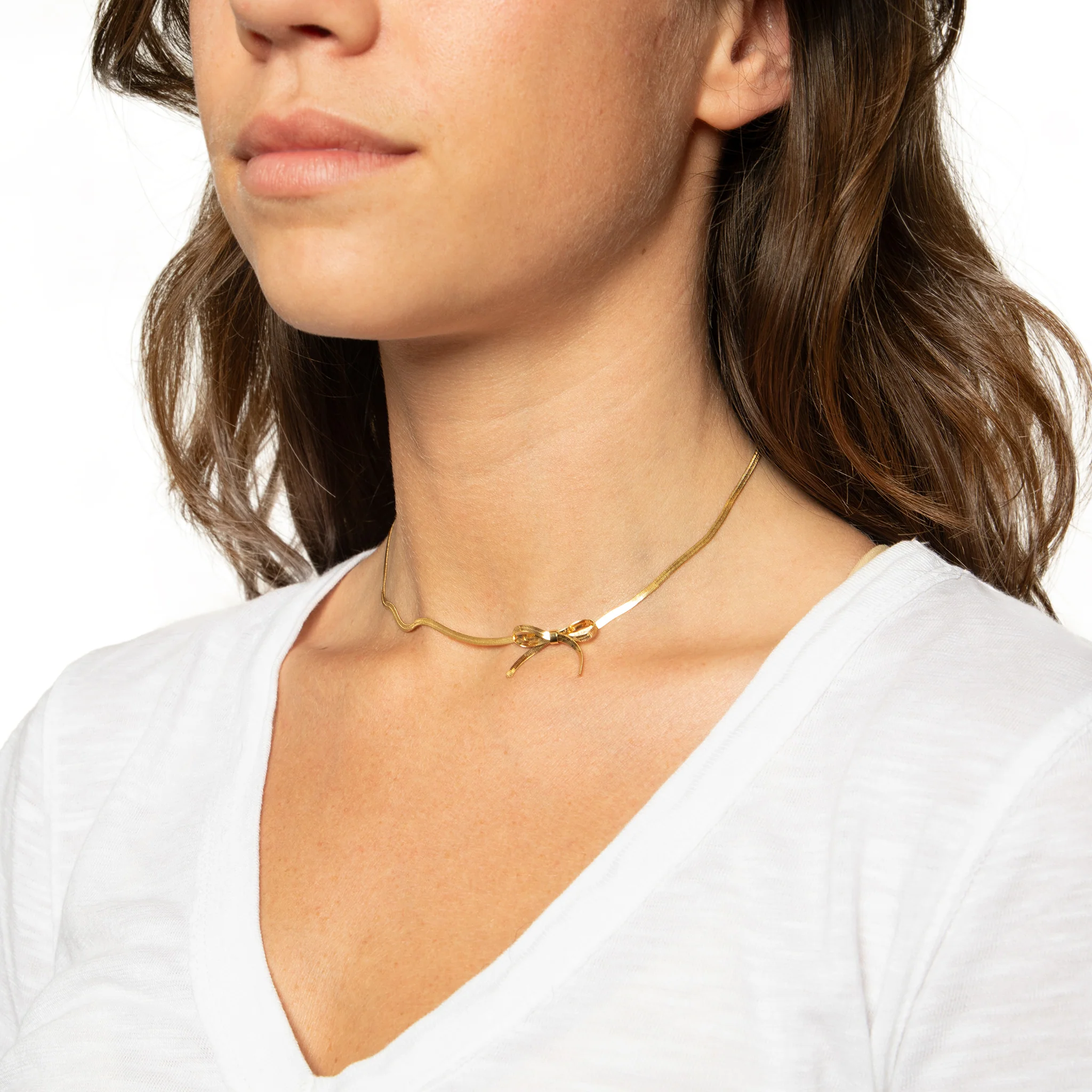 Mini Bow Necklace - Image 3