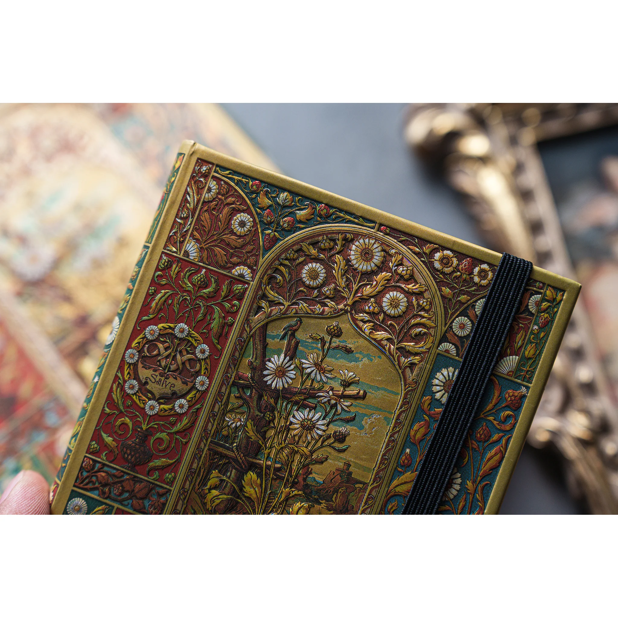 Mini Lined Hardcover Journal - Viennese Fruit - Image 4