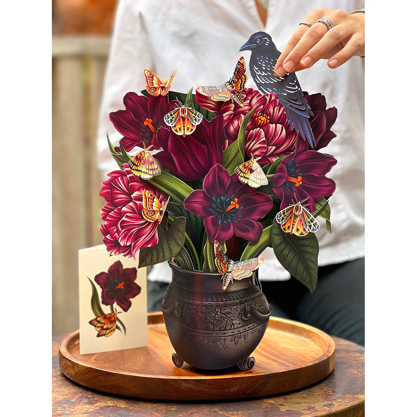 Moonlight Garden Pop-up Notecard - Image 4