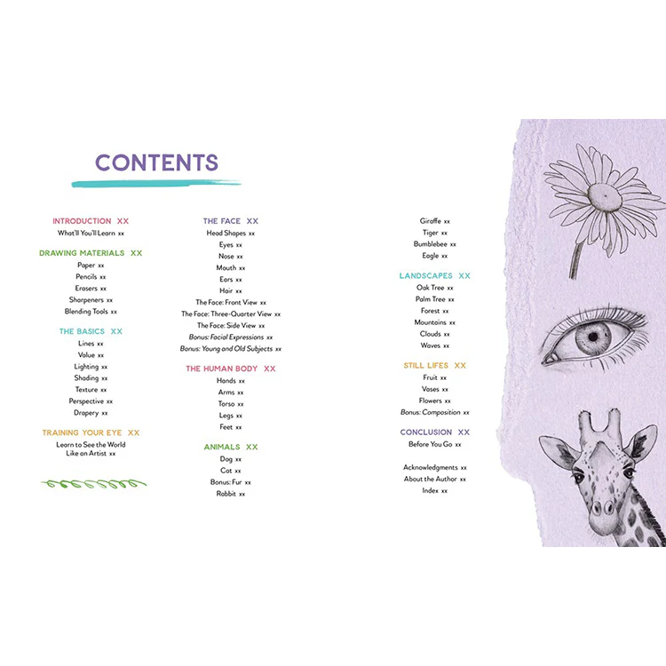 The New Artist's Guide to Drawing: Learn How to Draw People, Animals, Landscapes and More the Easy Way - Image 2