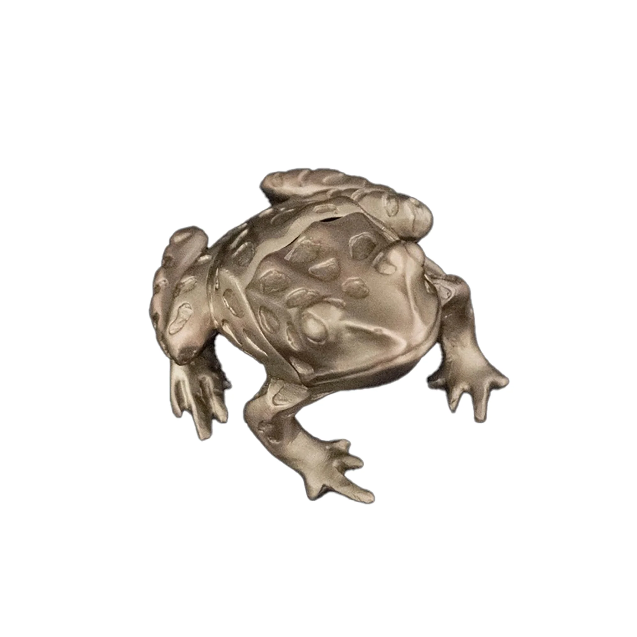 Pewter Leopard Frog Box
