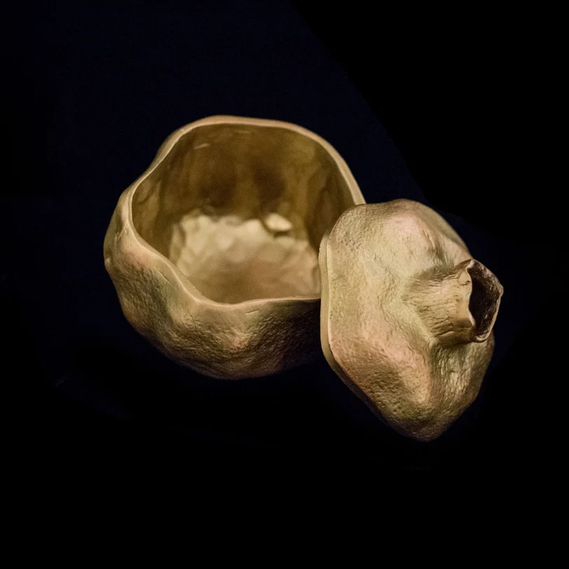 Pewter Pomegranate Box - Image 2