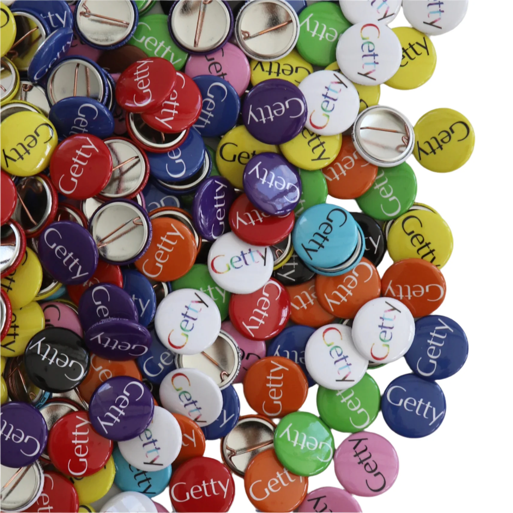 Rainbow Getty Button Set - Image 2