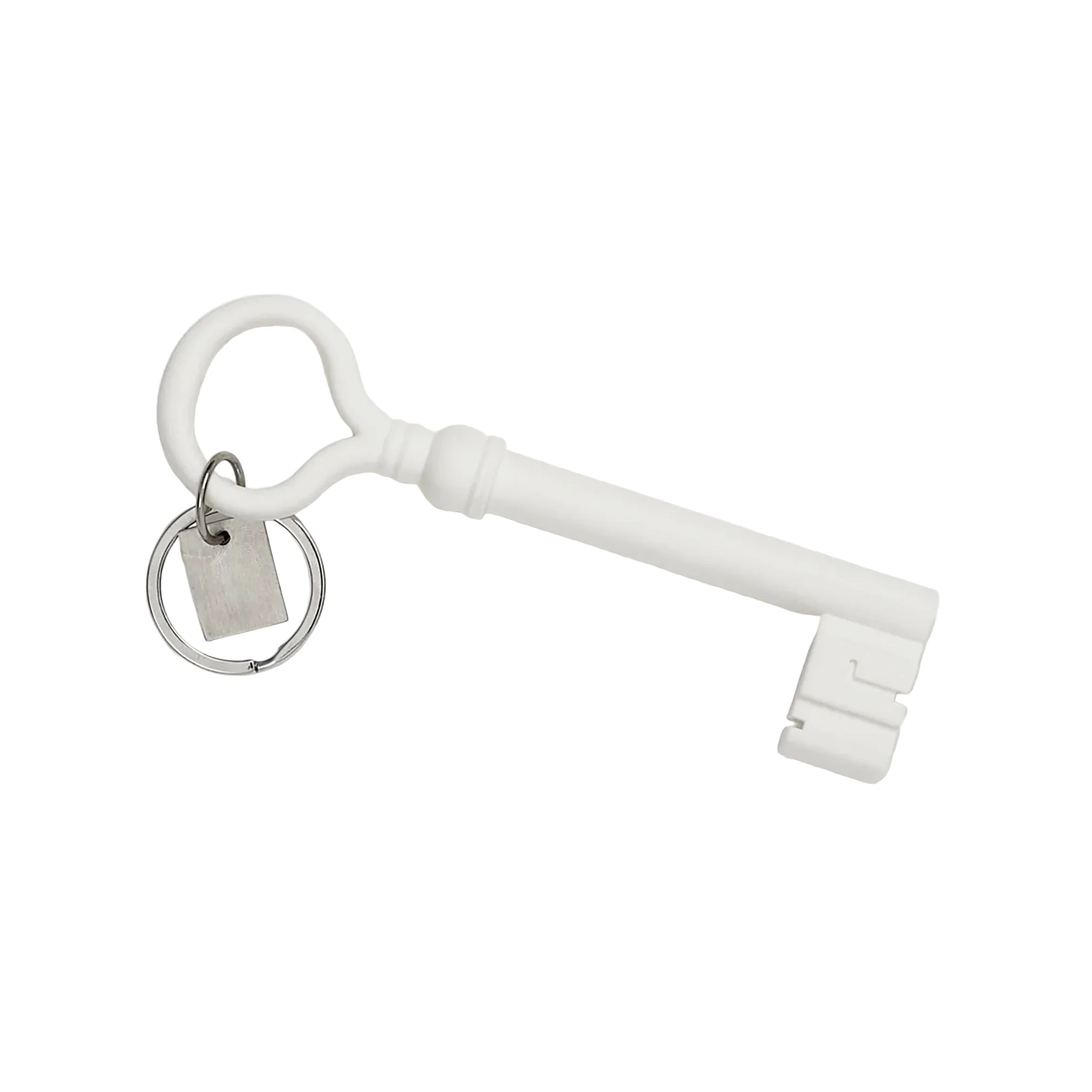 Reality Key Keychain - White