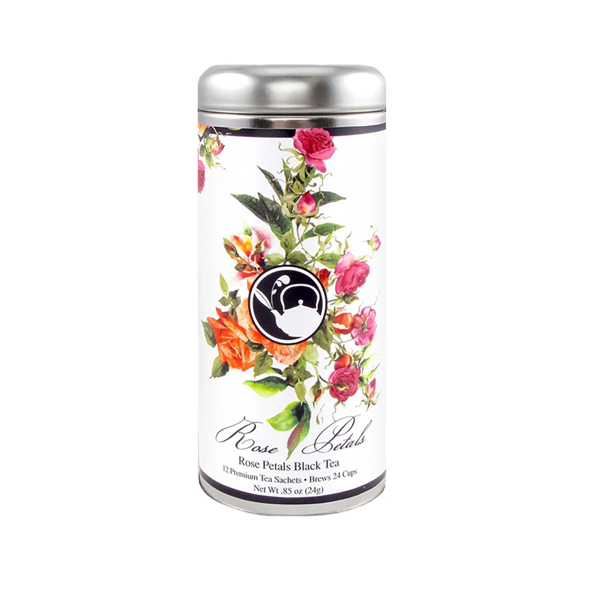 Rose Petal Black Tea - 12 Sachets